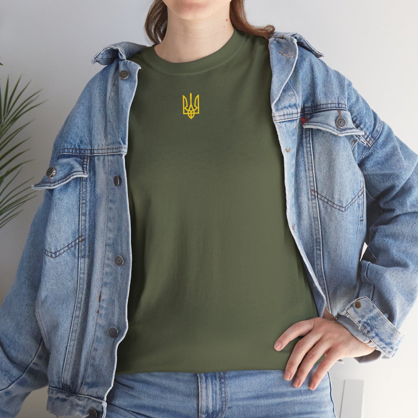 Classic Military Green Tee - Similar in style to Zelensky's