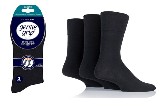 Men's and Women's Diabetic Socks (3pk)