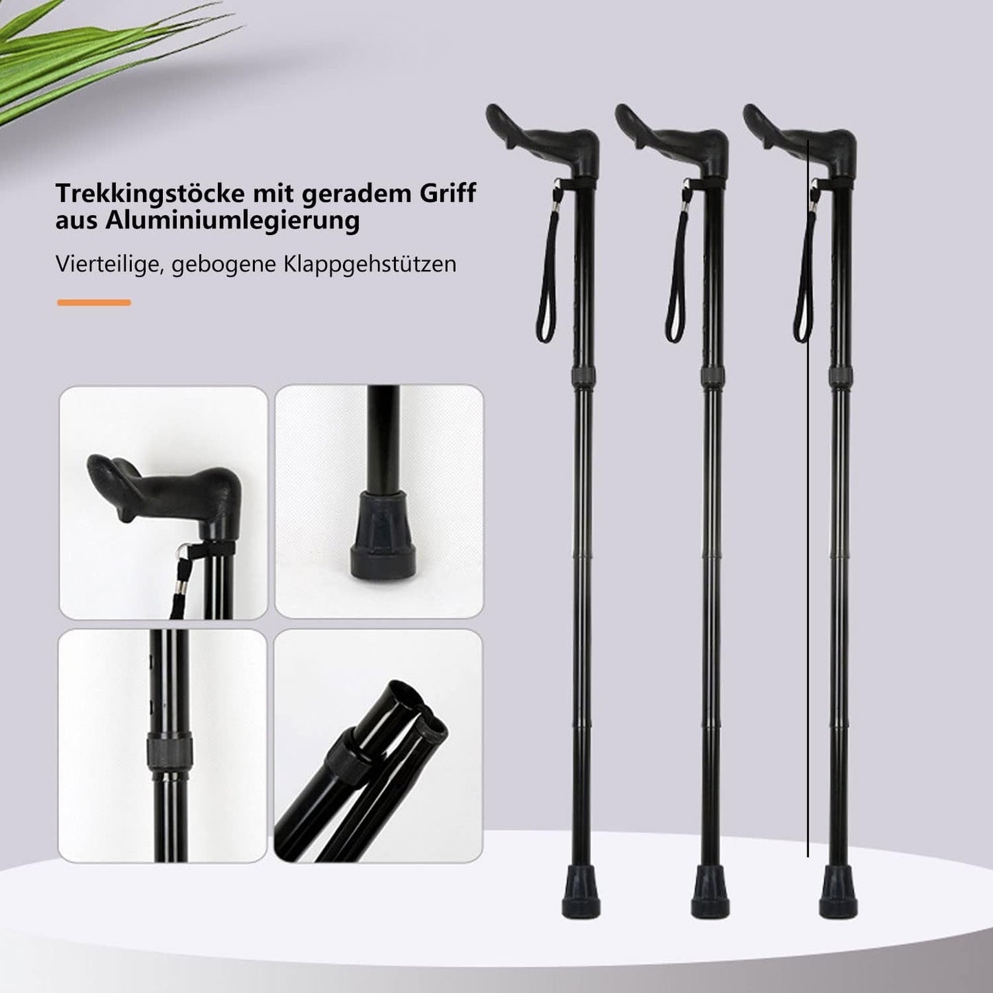 Aluminium Folding Walking Stick