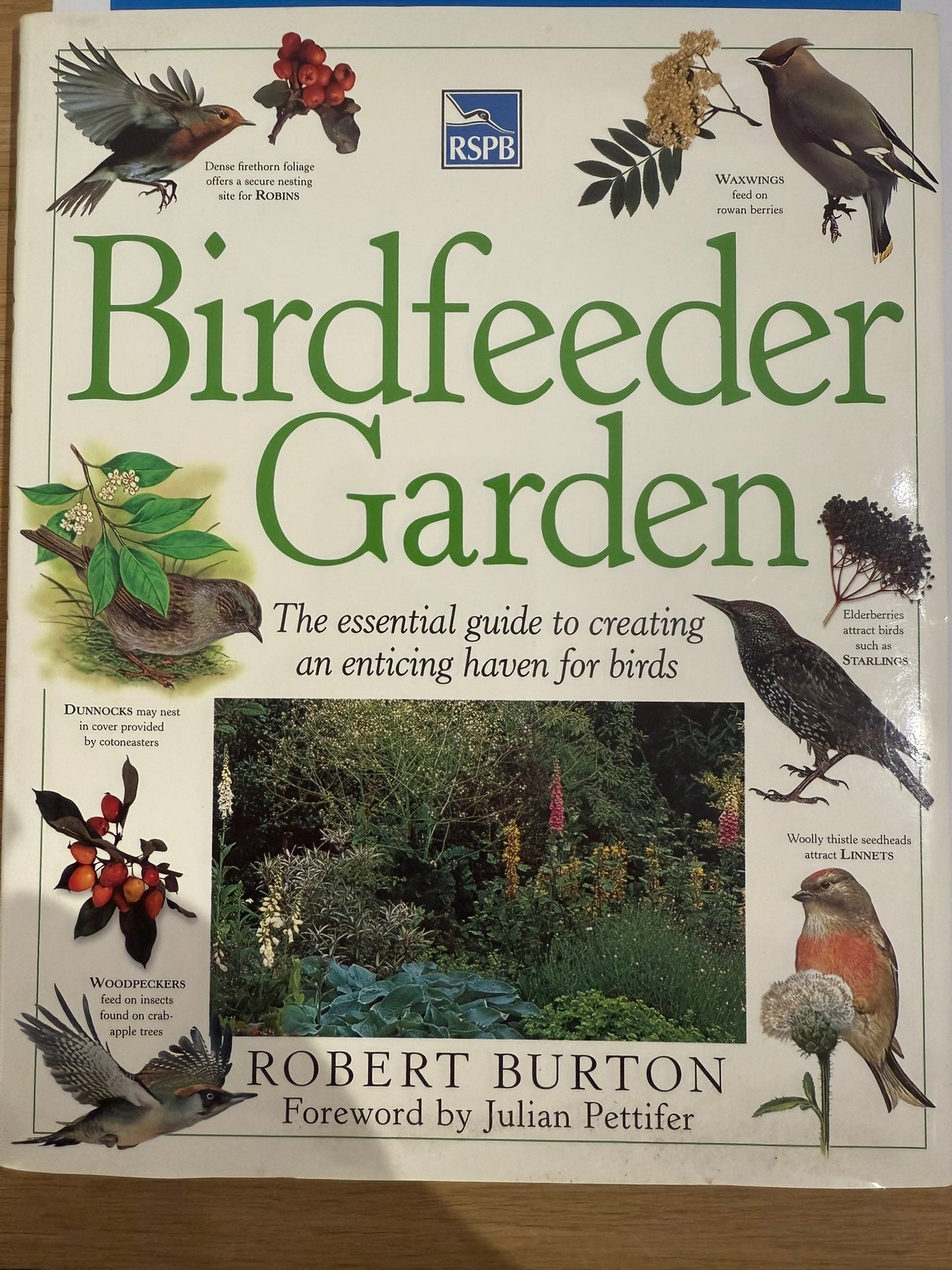 RSPB Birdfeeder Garden: The essential guide to creating an enticing haven for birds Hardcover – 19 Mar. 1998