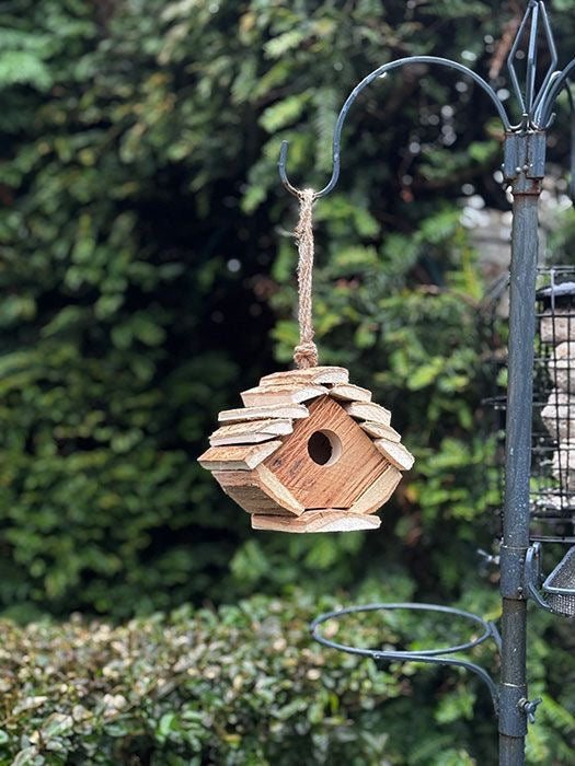 Handmade Wooden Birdhouse