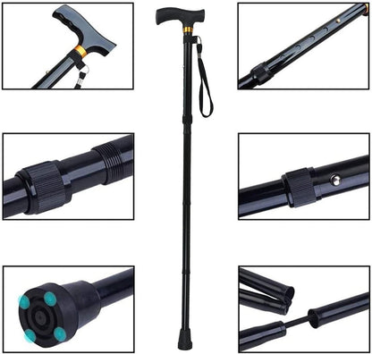 Aluminium Folding Walking Stick