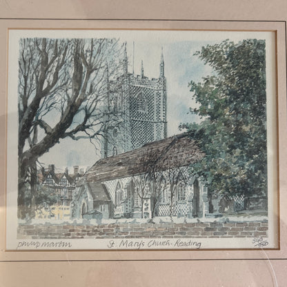 Limited Edition Print - ST Mary's Church, Reading