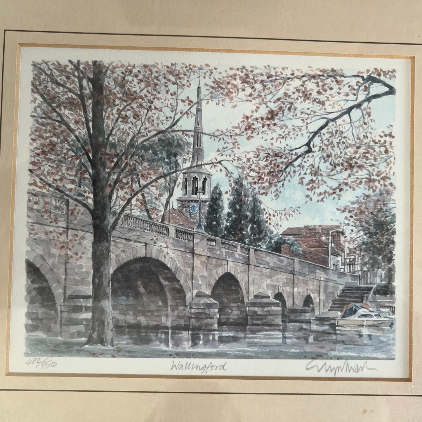 Limited Edition Print - Wallingford Bridge, Wallingford