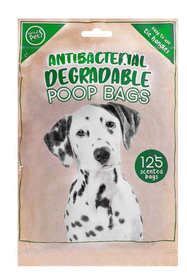 Antibacterial Degradable Dog Poop Bags