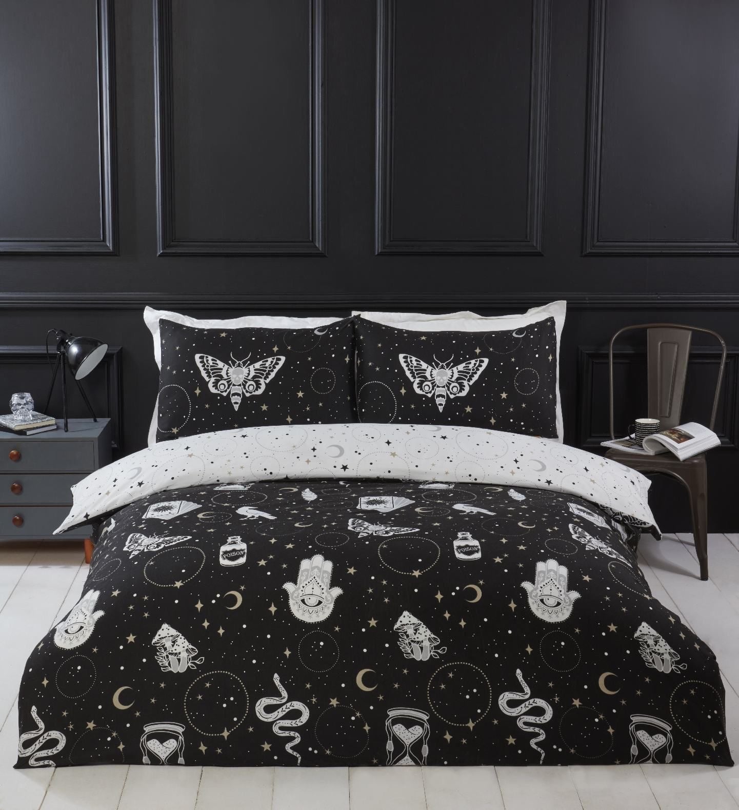 Rapport Home Gothic Duvet and Pillowcase Set