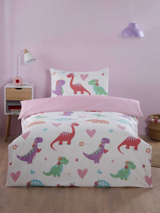 Rapport Home Daisy Dino Kid's Duvet Set - Single