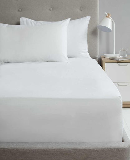 Rapport Home Percale Fitted Sheet - Four Sizes